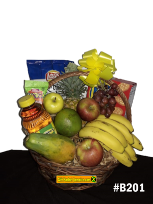 Fruit and goodies basket delivery Jamaica